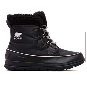 SOREL EXPLORER CARNIVAL BOOT #NL3040-010 black